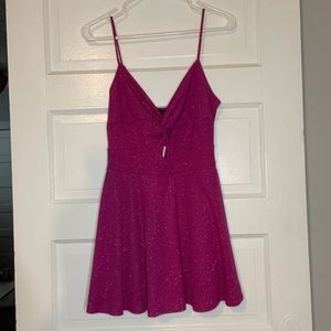 Sparkly Pink Romper
